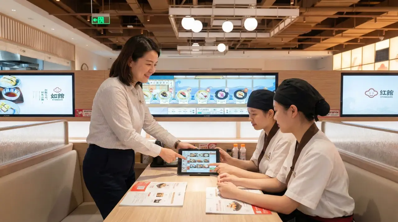 Staff training session