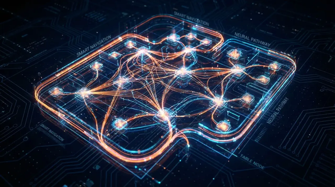 Smart navigation map