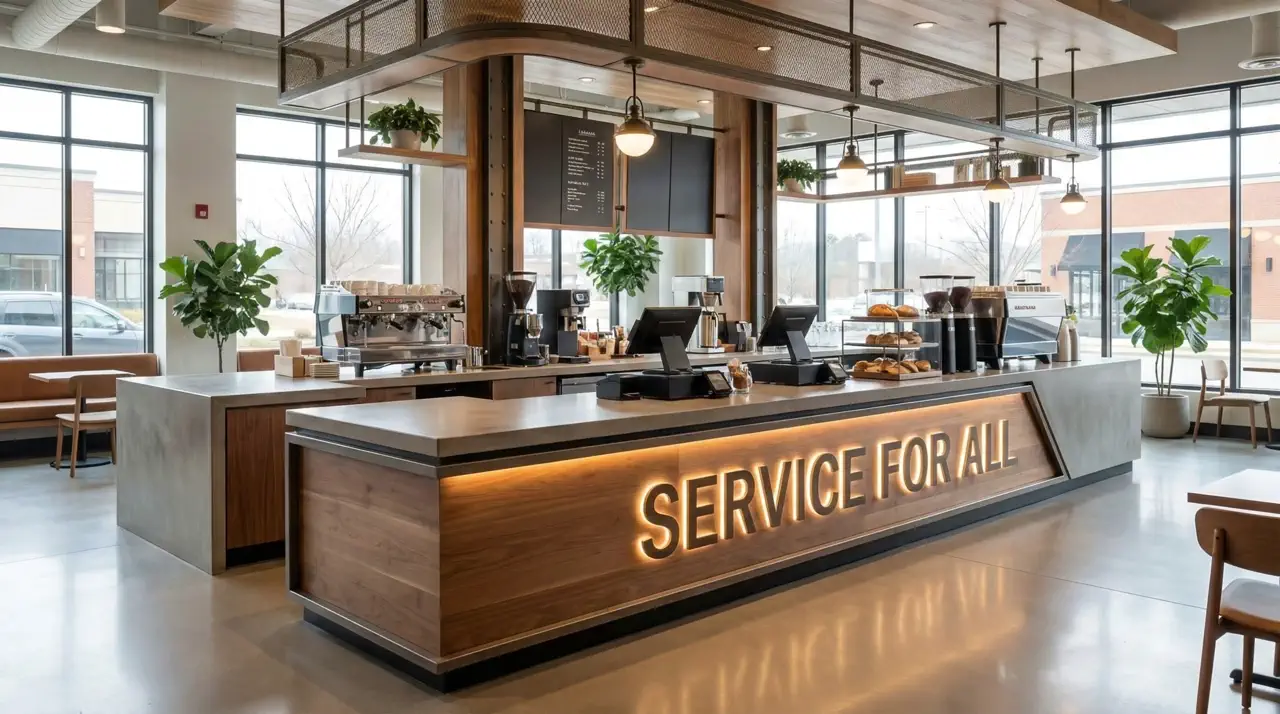 Accessible Service Counter