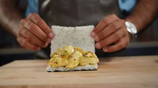 Eggsalad Omusando by Chef Bez